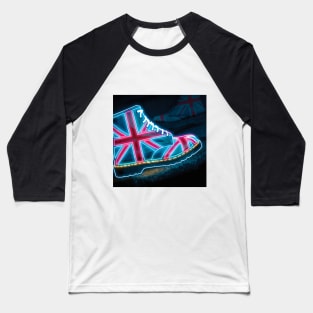 Union Jack Neon Glow Docs Baseball T-Shirt